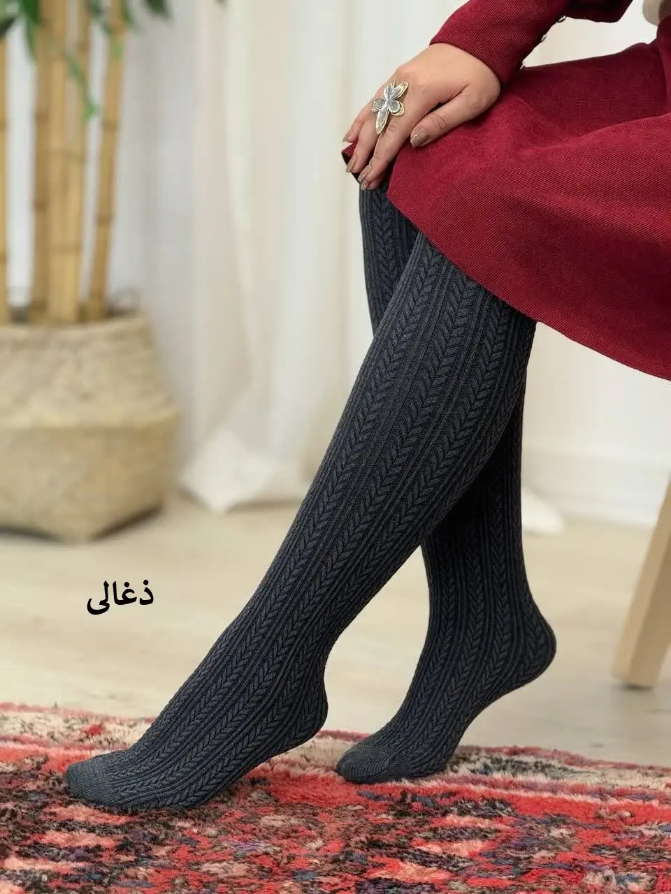 3613-جوراب شلواری گندمی